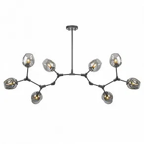 Люстра на штанге AM-Group LOFT LOFT-8 BK