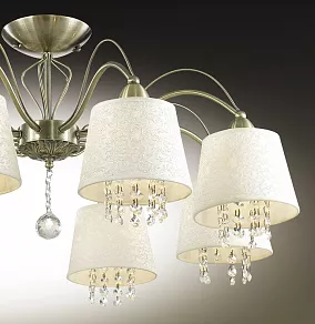 Люстра на штанге Odeon Light Fonte 2916/8C