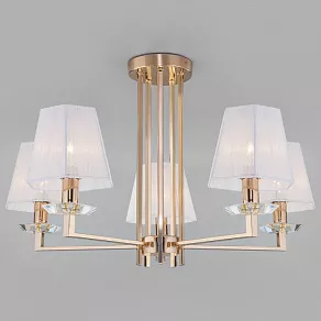 Люстра на штанге Eurosvet Alegria 60114/5 золото