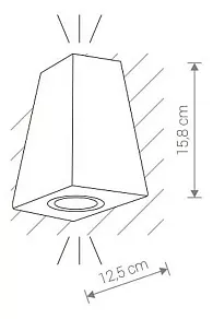 Накладной светильник Nowodvorski Lamar 9553