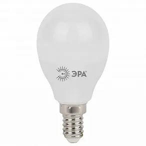 Лампа светодиодная Эра Стандарт E14 11Вт 4000K LED P45-11W-840-E14