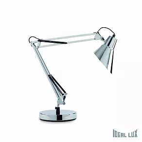 Настольная лампа офисная Ideal Lux Sally SALLY TL1 CROMO