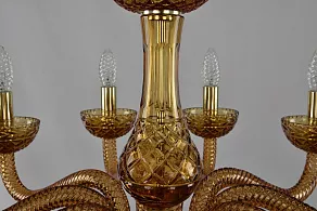 Подвесная люстра Bohemia Ivele Crystal Ivele Crystal 6 1311/10/240 G Am/Amber/M-1F