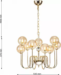 Подвесная люстра Favourite Ariel 2999-9P
