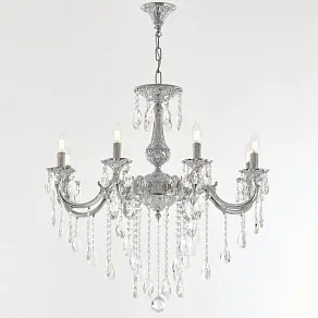 Подвесная люстра Bohemia Ivele Crystal AL7801 AL78101/8/250 B Ni