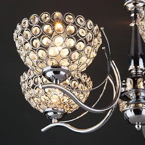 Подвесная люстра Eurosvet Mirage 30119/5 хром