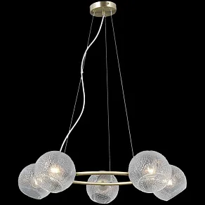 Потолочная люстра ILLUMICO ARIES IL0728-5PSQ-24 AB ARIES