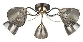 Потолочная люстра Arte Lamp Lily A4366PL-5BK