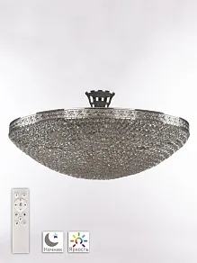 Потолочная люстра Bohemia Ivele Crystal 1932 19321/55IV/LED-DIM Ni