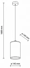 Подвесной светильник TK Lighting Juta 11085 JUTA