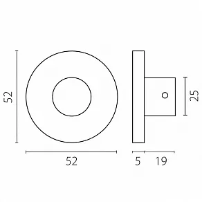 Основание на штанге Lightstar Linea 506487
