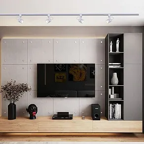 Светильник на штанге Reluce Technical  16020-9.3-001CT MR16 WT