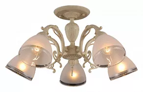 Люстра на штанге Natali Kovaltseva 79010 79010/5C BEIGE GOLD