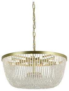Подвесная люстра Newport ЛУНА 8320/60 C euromat.gold