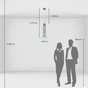 Подвесной светильник DeMarkt Кьянти 720012201