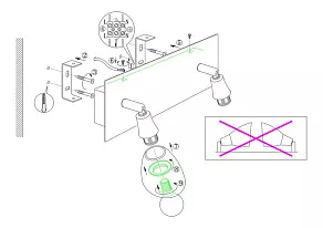 Бра Globo Frank 5451-2