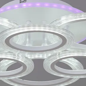 Потолочная люстра Reluce 9812 09812-3.3-3+3A WH (RGB)
