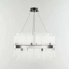 Подвесная люстра Arte Milano Бари 430110.600.12.G9.C1 BK