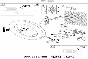 Светильник на штанге Eglo Emollio 96274
