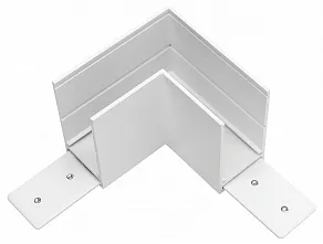 Соединитель угловой L-образный для треков накладных Lightstar Teta 505126-ALU