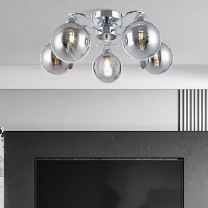 Потолочная люстра Arte Milano AMALFI-329207 329207/5 CR