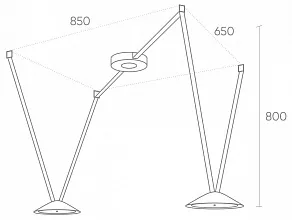Комплект трековый Denkirs Belty SET DK55SET03-03-BR