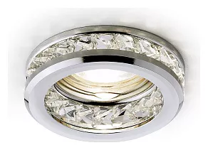 Встраиваемый светильник Ambrella Crystal K105 K105 CL/CH