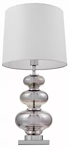 Настольная лампа декоративная LUMINA DECO Briston LDT 303 CHR+WT