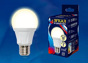 Лампа светодиодная Uniel  E27 8Вт 3000K UL-00001522
