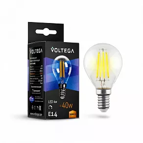 Лампа светодиодная Voltega Globe dim 5W E14 5Вт 3000K 8464