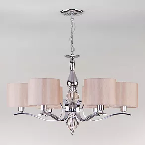Подвесная люстра Eurosvet Shantel 60111/6 хром