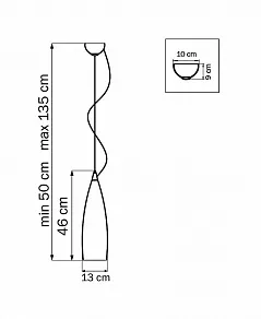 Подвесной светильник Lightstar Volare 804010