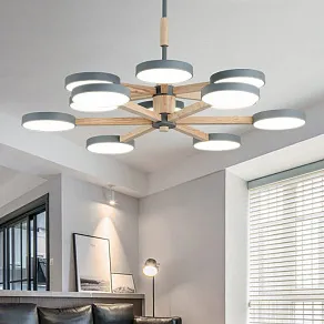 Люстра на штанге Imperiumloft TURNA Khaki TURNA-DBL01