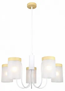 Люстра на штанге Escada Harmony 1172/5P White