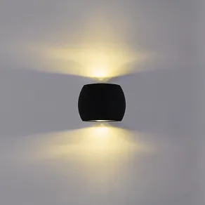 Накладной светильник Reluce  86008-9.2-002TLB LED2*3W BK