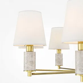 Люстра на штанге Maytoni Lira MOD483PL-08BS