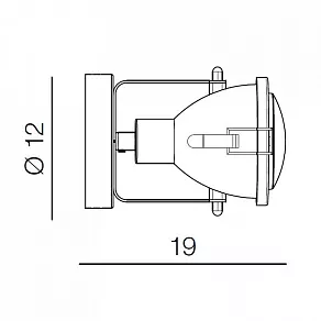 Бра Azzardo Tobruk wall AZ1584
