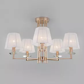 Люстра на штанге Eurosvet Alegria 60114/5 золото