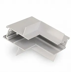 Соединитель угловой внутренний для треков встраиваемых AM-Group  MAGNET AM402 LL-20С90° ВНУТРЕННИЙ WH