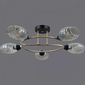 Потолочная люстра ILLUMICO  IL0300-5CSQ-79 BK AB