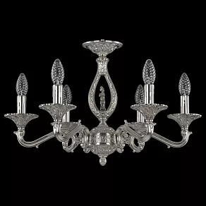 Подвесная люстра Bohemia Ivele Crystal 7202 72402/6/175 Ni FH1S