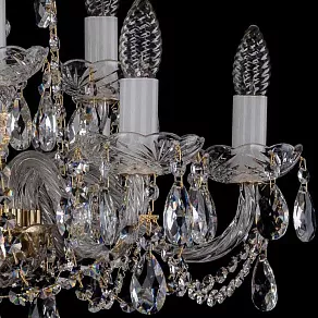 Подвесная люстра Bohemia Ivele Crystal 1402 1402/6_3/195/G