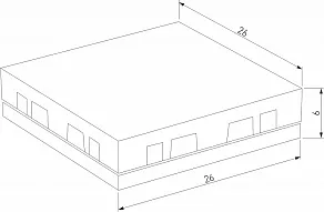Соединитель X-образный для треков накладных Elektrostandard Flat Magnetic a063738