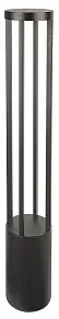 Наземный низкий светильник Arte Lamp CARCASSA A4668PA-1BK