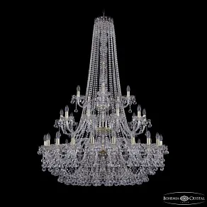 Подвесная люстра Bohemia Ivele Crystal 1409 1409/20+10+5/400/h-160/3d G