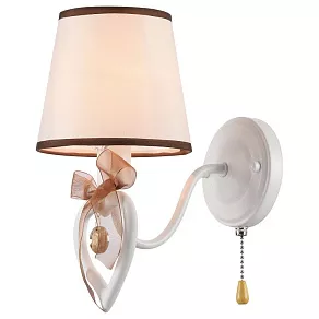 Бра Eurosvet 60066 60066/1 белый/коричневый