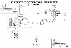 Бра Eglo ПРОМО Paularo 39109