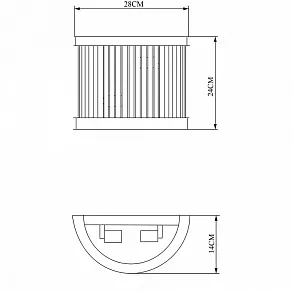 Бра Divinare Viva 8101/02 AP-1