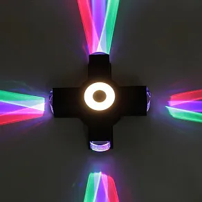 Накладной светильник Reluce  08231-9.2-005U LED3W+4*3W RGB BK