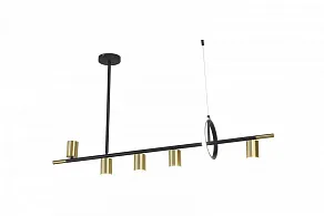 Люстра на штанге AM-Group  AM438 POLISHED GOLD